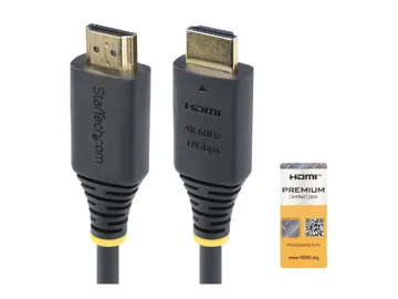 StarTech.com High speed — HDMI mâle pour HDMI mâle, prise en charge UHD 4K60Hz, prise en charge de HDR10