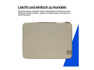 HP Protective Housse d'ordinateur portable — latte, taupe