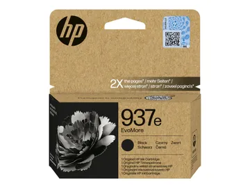 HP 937e EvoMore 53 ml — pour Officejet Pro 9110b, 9120, 9120b, réf. 4S6W9NE#LS1