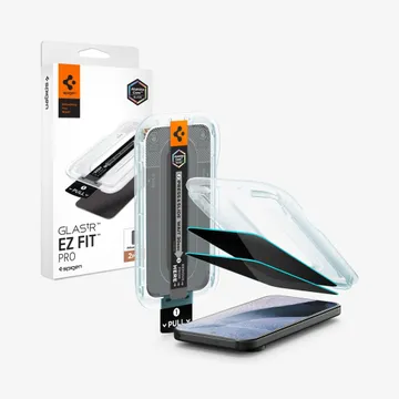 Spigen GLAS.tR EZ Fit Privacy — Google, Pixel 11, Résistant à la poussière