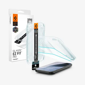 Spigen GLAS.tR EZ Fit Pro — Google, Pixel 11/Pixel 11 Pro, Résistant à la saleté