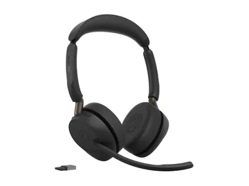 Jabra Evolve3 65 MS — Bluetooth, sans fil, USB-A via adaptateur Bluetooth, réf. 36599-999-989