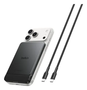 Belkin UltraCharge Pro — 5.000 mAh, 5000 mAh, Recharge sans fil