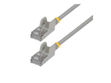 StarTech.com Startech — RJ-45 (M) pour RJ-45 (M), 3.7 mm, CAT 6a, 30 cm, gris