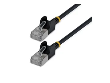 StarTech.com Startech — RJ-45 (M) pour RJ-45 (M), 3.7 mm, CAT 6a, 1 m, noir