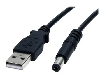 StarTech.com Câble d'alimentation USB vers connecteur annulaire de type — Câble d'alimentation, 2 m