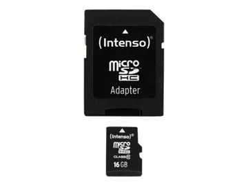 Intenso Class 10 — Class 10, SD inclus(e)), micro SDHC, 16 Go