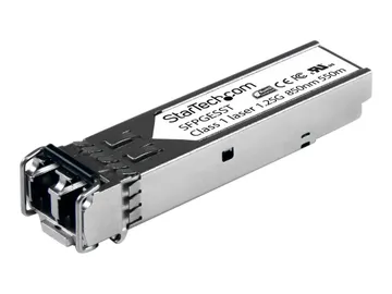 StarTech.com Module transceiver SFP Mini-GBIC fibre optique multimode LC — 1GbE, 1000Base-SX