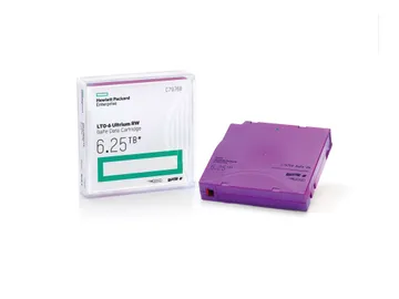 HPE Ultrium RW Data Cartridge — LTO Ultrium 6 6.25 To, pour StoreEver 6250, LTO-6