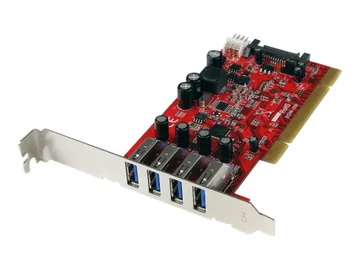 StarTech.com Carte contrôleur PCI à 4 ports USB 3.0 SuperSpeed
