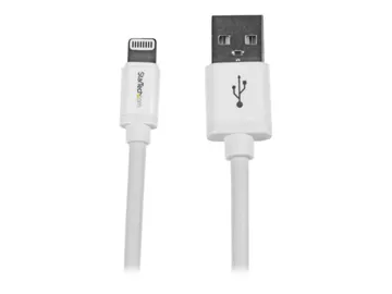 StarTech.com Câble Apple Lightning vers USB pour iPhone — Câble iPhone 5, Lightning mâle pour USB mâle, iPod, 2m