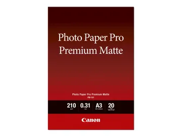 Canon Pro Premium PM-101 — 310 micromètres, Super A3/B (330 x 483 mm), 210 g/m²
