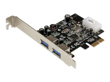 StarTech.com Startech Carte Contrôleur PCI Express 2 Ports USB 3.0 Super