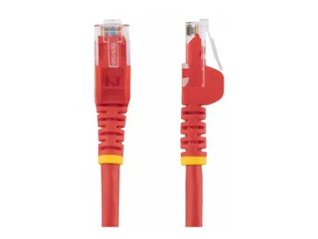 StarTech.com 2m CAT6 Ethernet Cable — Category 6, 24AWG (N6PATC2MRD), RJ-45 (M) pour RJ-45 (M)
