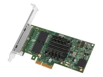 Intel Ethernet Server Adapter I350-T4 — PCIe 2.1 x4 profil bas, 1000Base-T x 4, Adaptateur réseau
