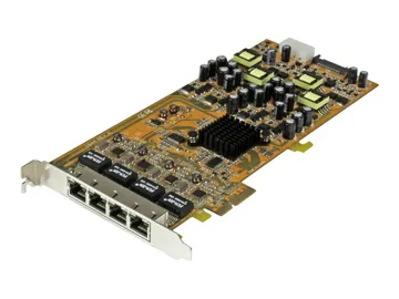 StarTech.com Carte réseau PCIe à 4 ports Gigabit Power over Ethernet
