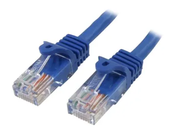 StarTech.com Câble réseau Cat5e UTP sans crochet de 2 m — RJ-45 (M) pour RJ-45 (M), CAT 5e, Bleu