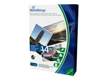 MEDIARANGE Mat — A4 (210 x 297 mm), 140 g/m², 100 feuille(s) papier photo