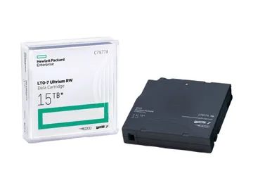 HPE Ultrium RW Data Cartridge — LTO Ultrium 7, 6 To / 15 To, bleu ardoise