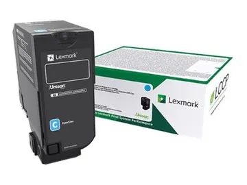 Lexmark Cyan — pour Lexmark CS720de, CS720dte, CS725de, cartouche de toner LCCP