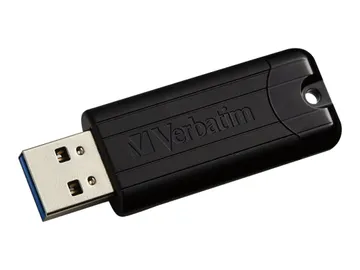 Verbatim Store 'n' Go Pin Stripe USB Drive — Clé USB, USB 3.2 Gen 1, noir