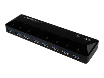 StarTech.com Hub USB 3.0 à 10 ports avec ports de charge et synchronisat
