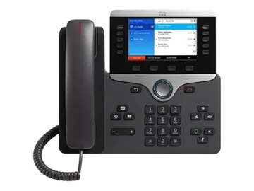 Cisco IP Phone 8851 — 5 lignes, RTCP, SRTP, Charbon