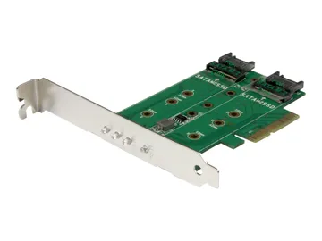 StarTech.com Adaptateur SSD M.2 NGFF à 3 ports