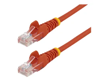 StarTech.com Câble réseau Cat5e UTP sans crochet — 5 m Rouge, RJ-45 (M) pour RJ-45 (M)