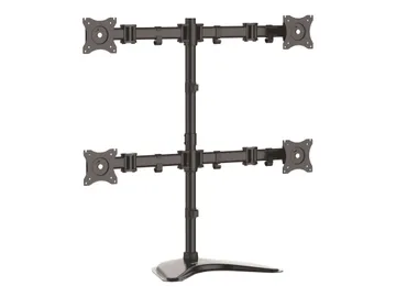 StarTech.com Support de bureau articulé pour quatre écrans à fixation VE