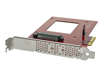 StarTech.com Startech Adaptateur PCIe U.2 — PCI Express 3.0 x4, Pour SSD U.2 NVMe de 2,5"