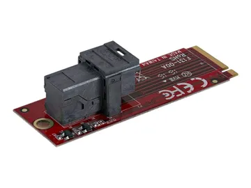 StarTech.com Adaptateur PCIe U.2 — M.2 PCIe, Pour SSD U.2 NVMe de 2,5", PCI Express 3.0 x4