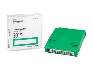 HPE RW Data Cartridge — 12 To / 30 To, LTO-8 Ultrium 30750 TAA