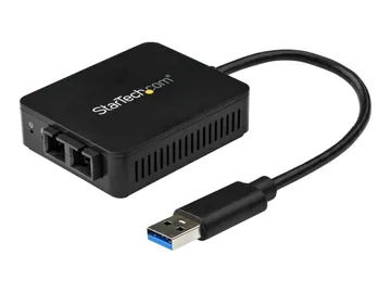 StarTech.com Adaptateur réseau USB 3.0 vers fibre optique SC Gigabit Eth