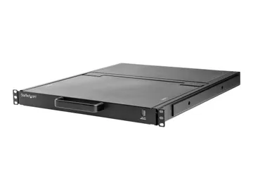 StarTech.com Console LCD de 17,3" 1080p HD à montage en rack 1U avec cla