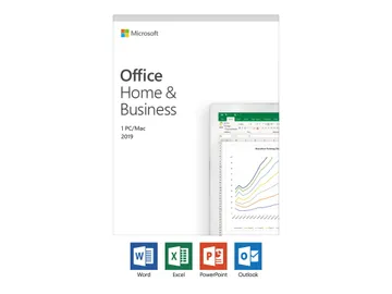 Microsoft Office Home and Business 2019 — 1 PC/Mac, Version boîte, sans support, français