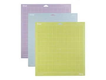 Cricut Machine Mat Variety Pack — 3 pièces, 30.5 x 30.5 cm, Ensemble de tapis de découpe