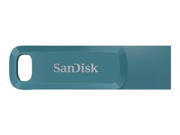 SanDisk Ultra Dual Drive Go — USB 3.2 Gen 1 / USB-C, baie navagio, 64 Go