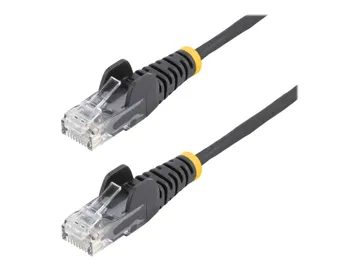 StarTech.com 3m Slim LSZH CAT6 Ethernet Cable — Category 6, 28AWG (N6PAT300CMBKS), RJ-45 (M) pour RJ-45 (M)