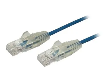 StarTech.com 3m Slim LSZH CAT6 Ethernet Cable — Category 6, 28AWG (N6PAT300CMBLS), RJ-45 (M) pour RJ-45 (M)