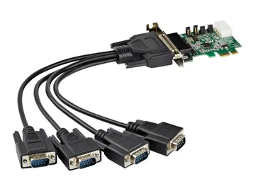 StarTech.com Carte série PCI Express RS232 à 4 ports