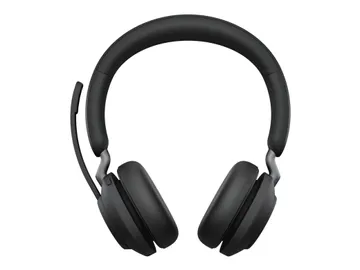 Jabra Evolve2 65 MS Stereo — Bluetooth, sans fil, USB-C, avec support de chargement