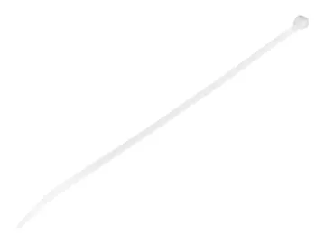 StarTech.com Colliers de Serrage 25 cm Blancs 100pcs — lot de 100