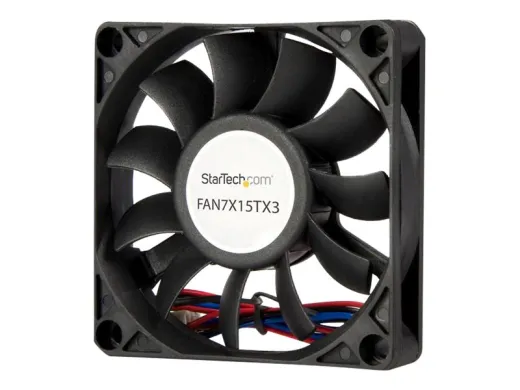 StarTech.com Ventilateur PC à Roulement à Billes — Alimentation TX3, 70 mm, 1x Molex Fan TX3 Femelle