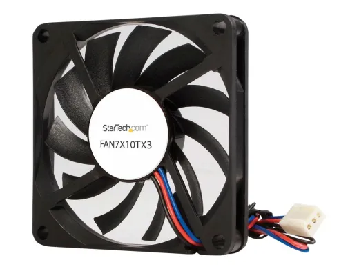 StarTech.com Ventilateur PC à Double Roulement à Billes — Alimentation TX3, 70 mm, 1x Molex Fan TX3 Femelle