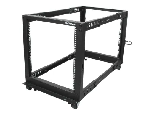 StarTech.com Rack de serveur réglable à cadre ouvert 12U 4 montants
