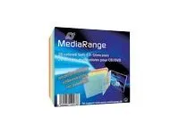 MEDIARANGE Retail-Pack CD-Soft-Slimcase Color (5x4) — lot de 20