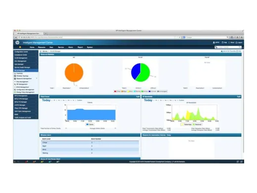 HPE Intelligent Management Center Wireless Service Manager — 50 points d'accès, pour P/N: JF414A, JF414AAE