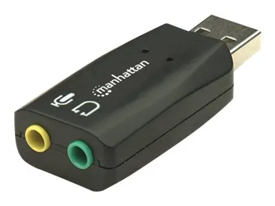 Manhattan USB-A Sound Adapter