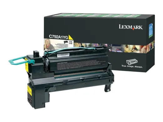 Lexmark Jaune — pour Lexmark C792, X792